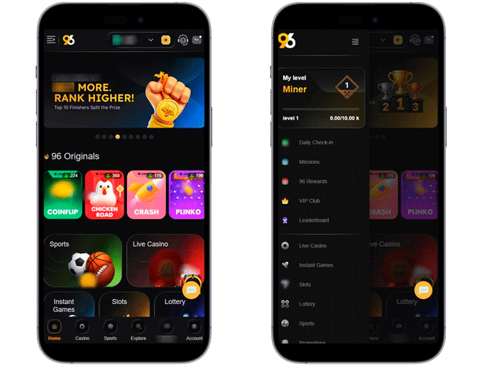 Обзор 96 Casino