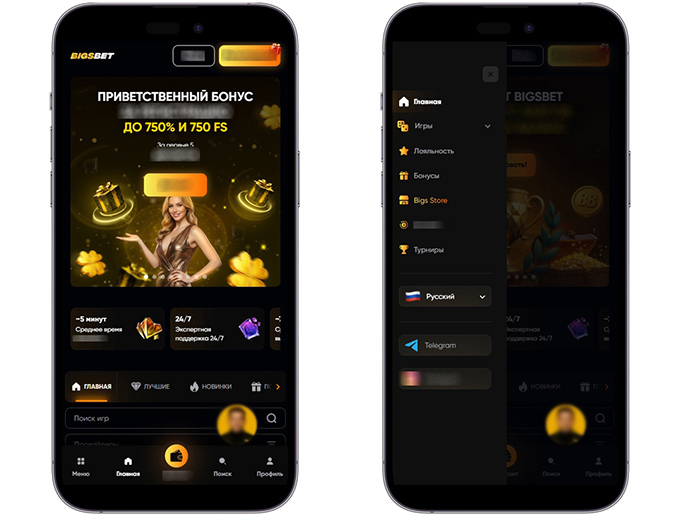 Мобильная версия сайта