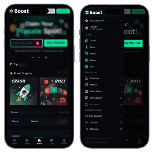 Официальный сайт Boost