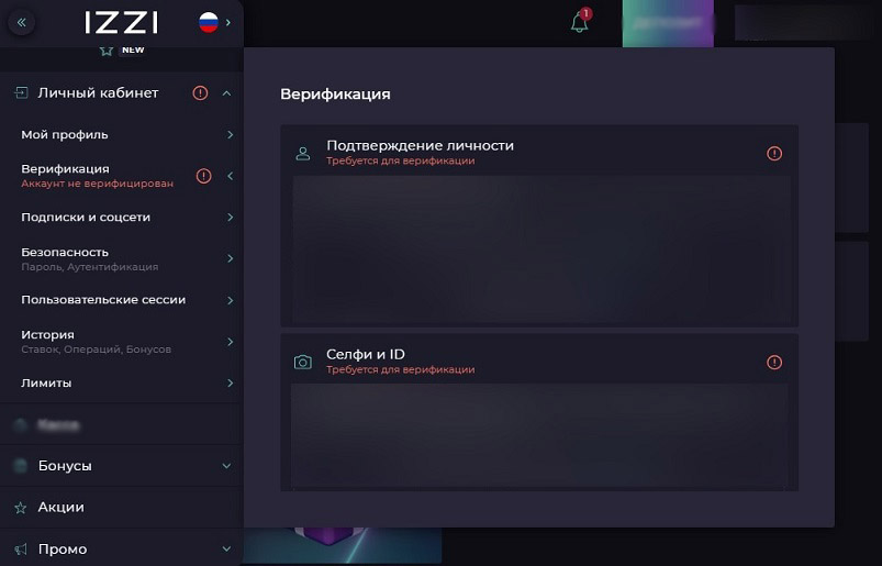 Подтверждение личности