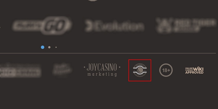 Лицензия в казино Joycasino 