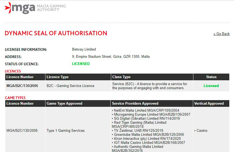 Проверка легальности платформы